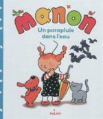 Manon parapluie dans l'eau