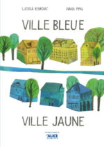 Ville jaune et ville bleue