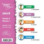 Du plaisir à lire : grade 0, niveau 1 : série B (5 livrets)