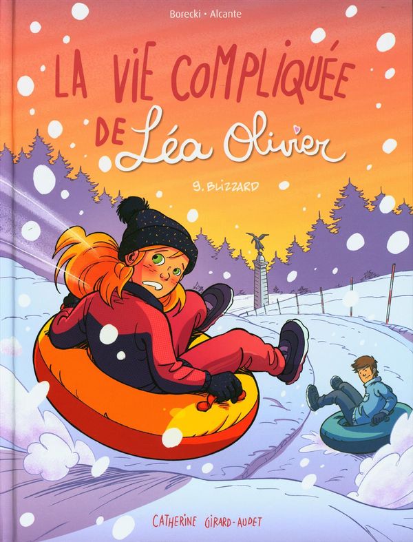 BD La vie compliquée de Léa Olivier 09 : Blizzard